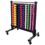 Body Solid 50 Pair Neoprene Dumbbell Set with Rack