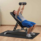 Body-Solid SMR1000 Multi Squat Rack KIT w/ SFID325 | OB86PBS | 260lb. plates