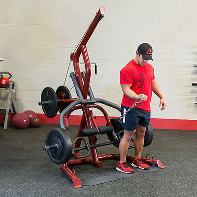 Body-Solid GLGS100P4 Leverage Corner Gym 455lbs Fully Loaded w/ attach.