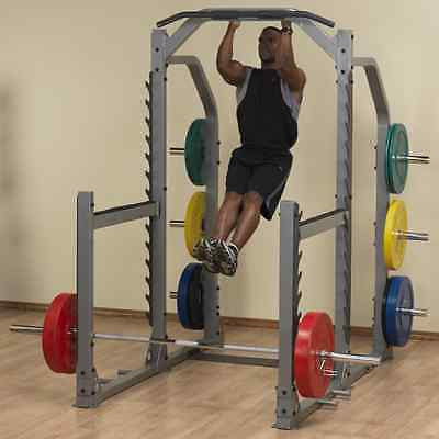 Body-Solid SMR1000 Multi Squat Rack KIT w/ SFID325 | OB86PBS | 260lb. plates