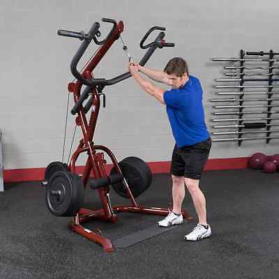 Body-Solid GLGS100P4 Leverage Corner Gym 455lbs Fully Loaded w/ attach.