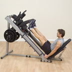 Body-Solid Set: GDCC250 Crossover | GLPH1100 Leg Press Hack Squat | GS348Q Smith
