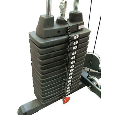 Body-Solid GS348Q Smith System w/ GPA3 + GLA348 + 310lb Black Stack & Alu Pulley