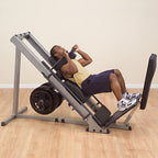 Body-Solid Set: GDCC250 Crossover | GLPH1100 Leg Press Hack Squat | GS348Q Smith