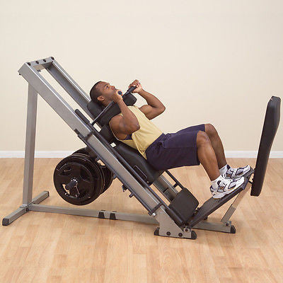 Body-Solid Set: GDCC250 Crossover | GLPH1100 Leg Press Hack Squat | GS348Q Smith