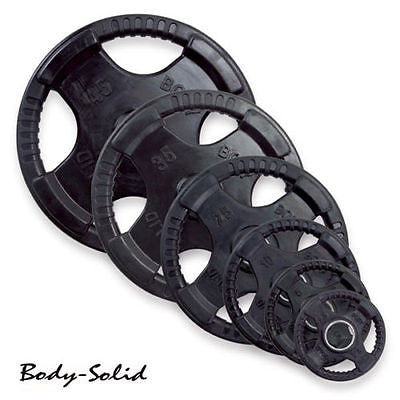 Body-Solid GLGS100P4 Corner Leverage Gym Pack + 355 lbs Rubber Grip Plates