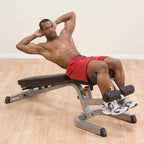 KIT Body-Solid SMR1000 Multi Squat Rack w/ GFID71 bench | OB86PBS | 260lb plates