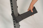 Body-Solid SDIB370 Olympic Bench Rack + 300 lb Rubber Coated Weight Set