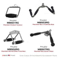 Body-Solid Pro-Grip Cable Attachments Package MB501RG, MB502RG, MB503RG, MB507RG