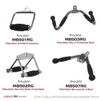 Body-Solid Pro-Grip Cable Attachments Package MB501RG, MB502RG, MB503RG, MB507RG