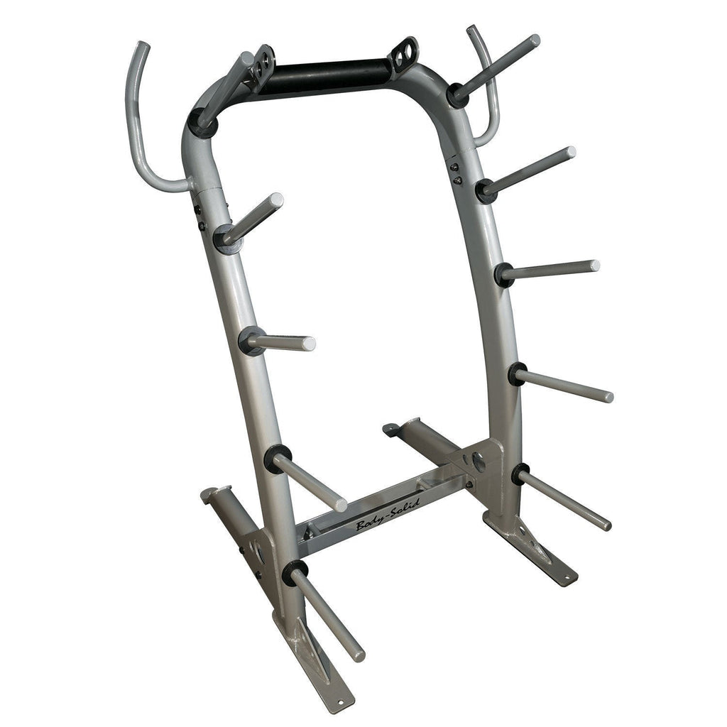Body-Solid GCRPACK BodyPump Barbell Set 10x 35 lbs each with GCR100 Rack