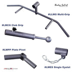 Landmine package: Multigrip LMMG, Eyelet LMSE, Club Grip LMCG, Plate Pivot LMPP