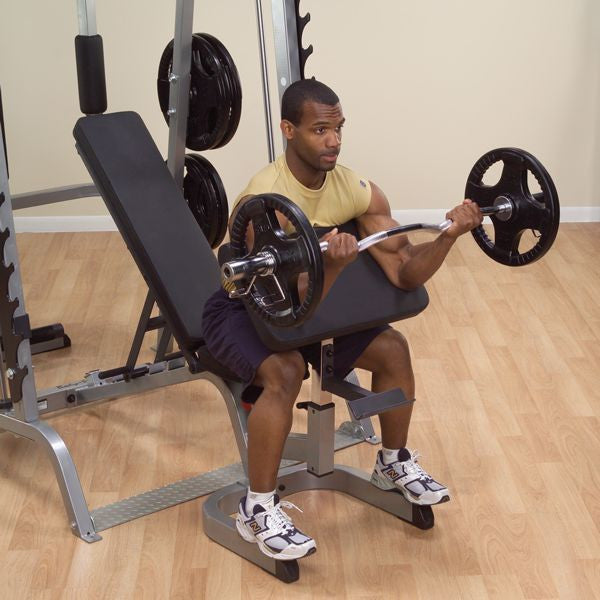 Body-Solid GS348QP4 Series 7 Smith Machine Gym with 210 LB. Stack