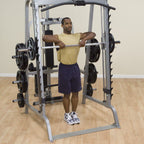 Body-Solid GS348QP4 Smith Gym System Fully Equipped + 500lb Weight Set