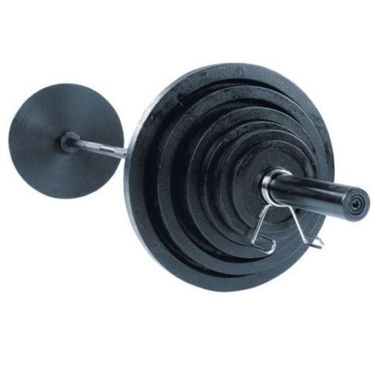Body Solid GPR378 Pro Power Rack + 400 Lb. Weight Olympic Set