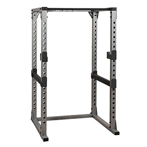Body Solid GPR378 Power Rack with Heavy GFID71 Bench, 500lb. Weight Set
