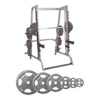 Body-Solid Series 7 Smith machine with 255 lb Olympic set