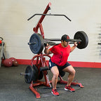 Body-Solid GLGS100P4 Corner Leverage Package with Bench and Rubber Grip Plates