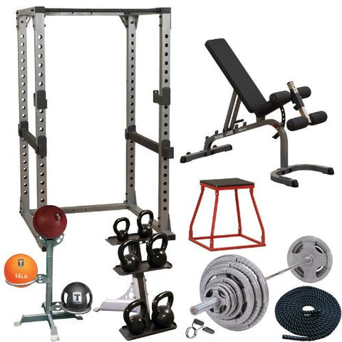 Body-Solid Garage Gym Cross-Training Studio Set - Silver Package