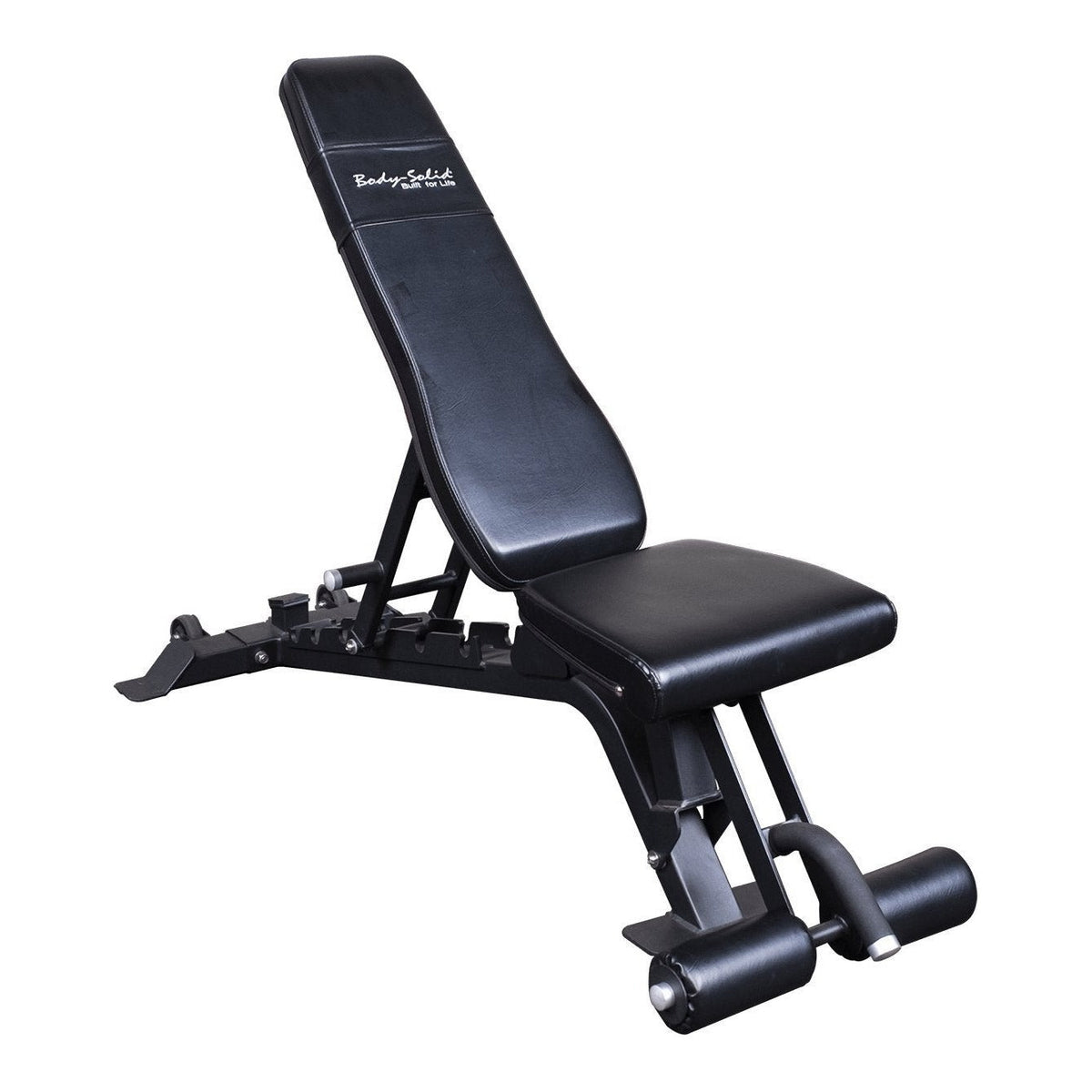 Body-Solid Power Rack SPR1000 and the rear Rack Extension with SFID425 Package - SPR1000BackP5