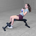 Body-Solid Best Fitness BFAB10B Ab Crunch Bench, view 8
