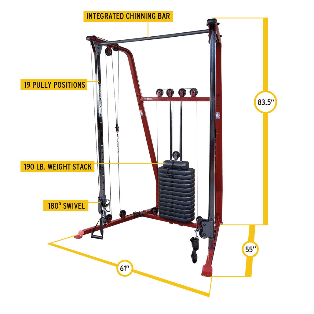 Body-Solid BFFT10B Best Fitness Functional Trainer, view 2