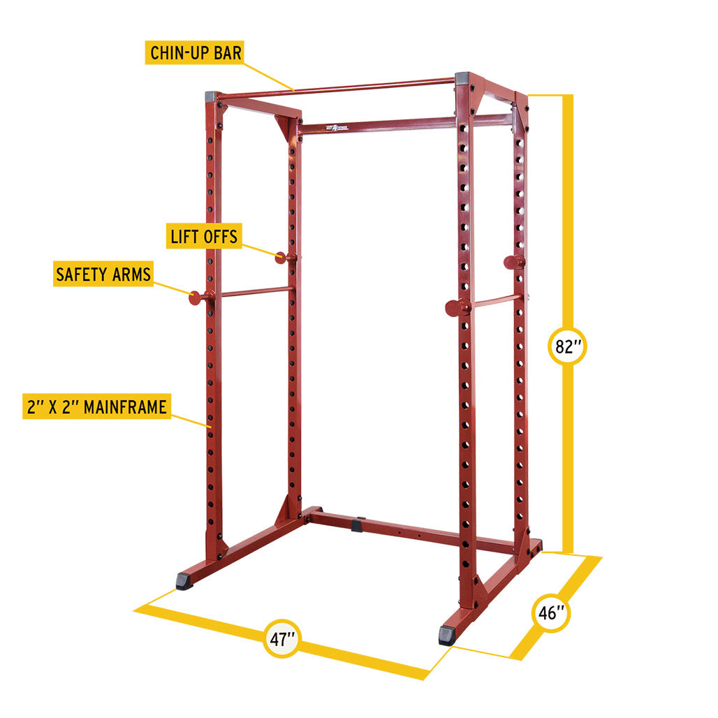 Body-Solid BFPR100B Best Fitness Power Rack (black), view 3