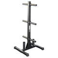 Body-Solid BFWT10B Best Fitness Oly Plate Tree and Bar Holder