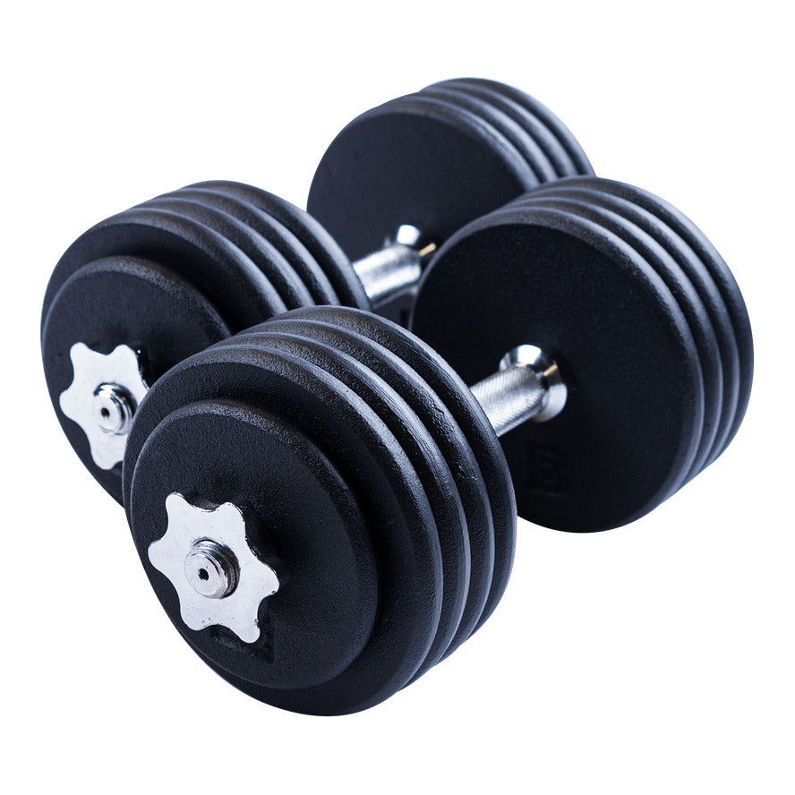 Adjustable dumbbell pair