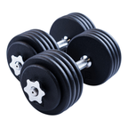 Adjustable dumbbell pair