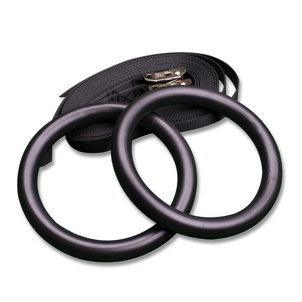 Body-Solid BSTRINGS Exercise Rings, pair with straps
