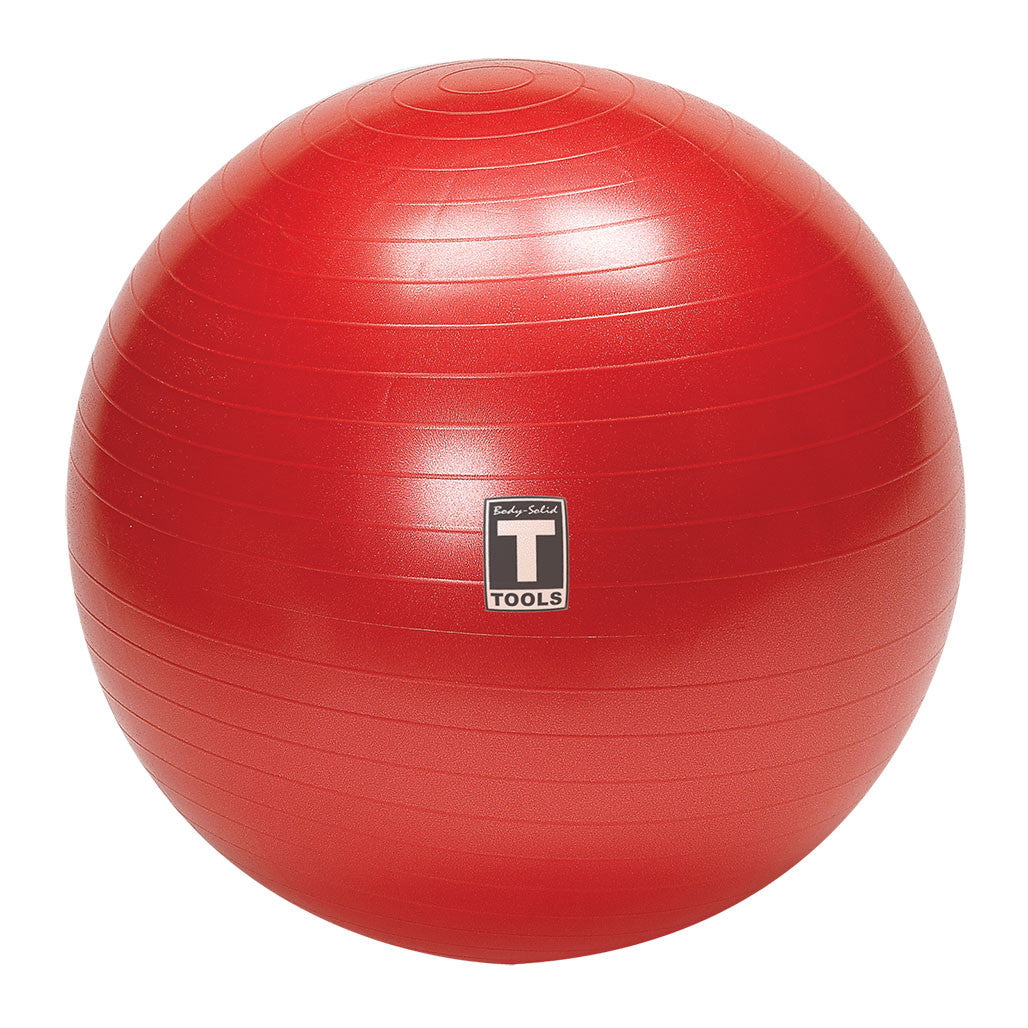 Stability ball from the Body-Solid Home Workout Starter Set