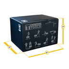 Body-Solid BSTSPBOX 3 Way Soft Plyo Box, 20", 24", 30", view 2