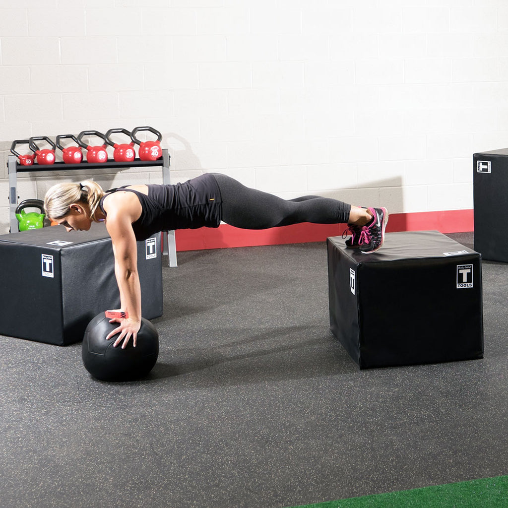 Body-Solid BSTSPBOX 3 Way Soft Plyo Box, 20", 24", 30", view 6