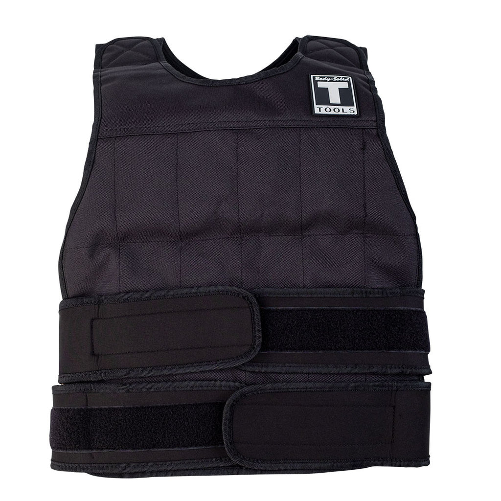 Body-Solid BSTWVP40 Premium Adjustable Weighted Vest, 40 lb