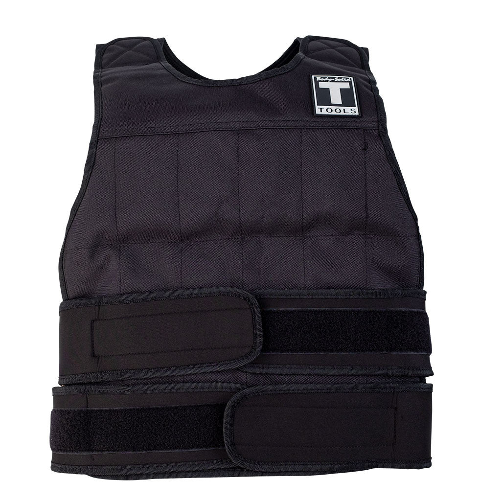 Body-Solid BSTWVP20 Premium Adjustable Weighted Vest, 20 lb