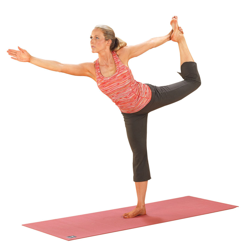Body-Solid BSTYM5 Yoga Mat Red, 5mm, view 4