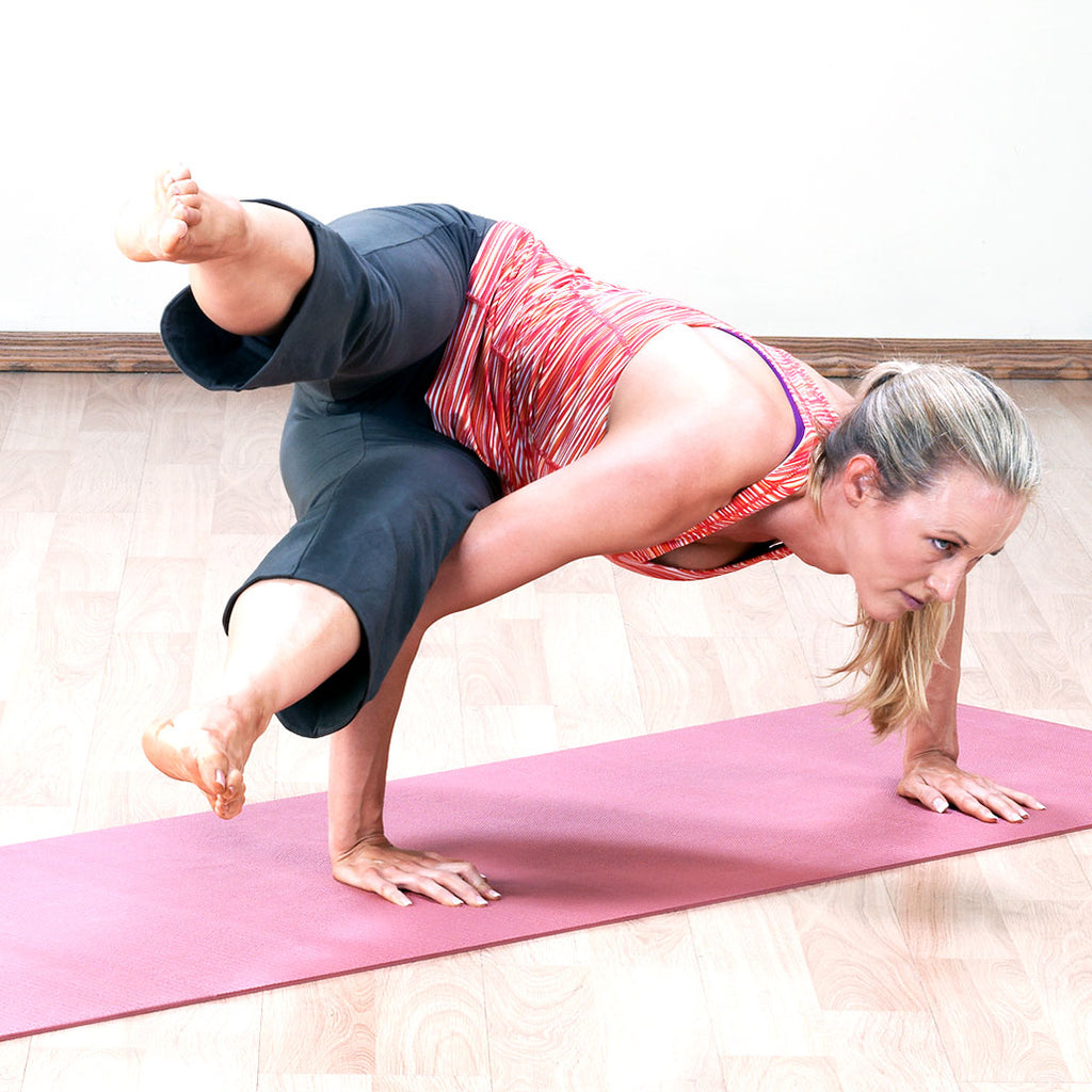 Body-Solid BSTYM5 Yoga Mat Red, 5mm, view 3