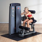 Body-Solid Pro ClubLine ProDual Ab / Back Machine, Freestanding (DABBSF), view 3