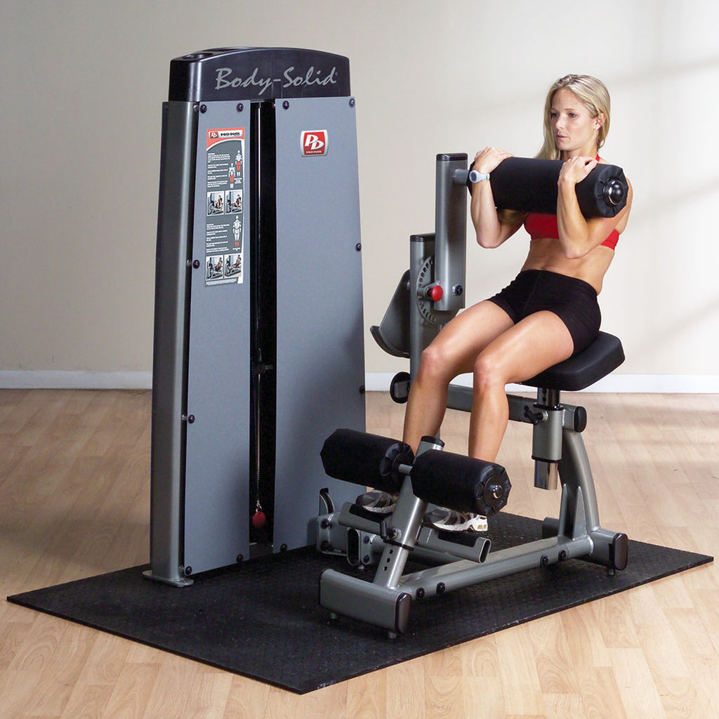 Body-Solid Pro ClubLine ProDual Ab / Back Machine, Freestanding (DABBSF), view 4