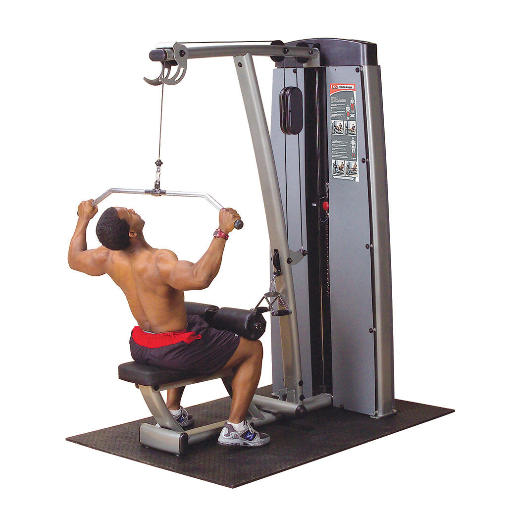 Body-Solid Pro ClubLine ProDual Lat / Mid Row Machine, Freestanding (DLATSF)