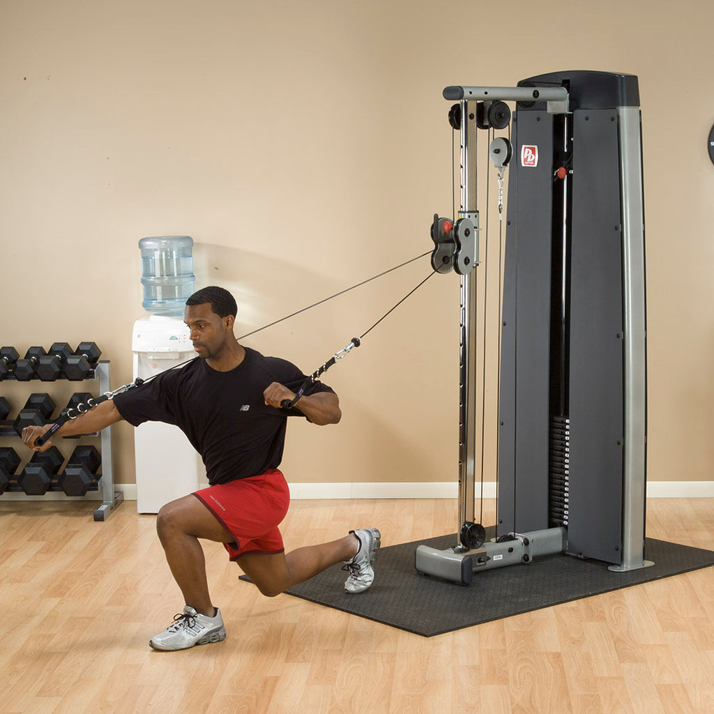 Body-Solid Pro ClubLine ProDual Cable Column, Freestanding (DPCCSF), view 9