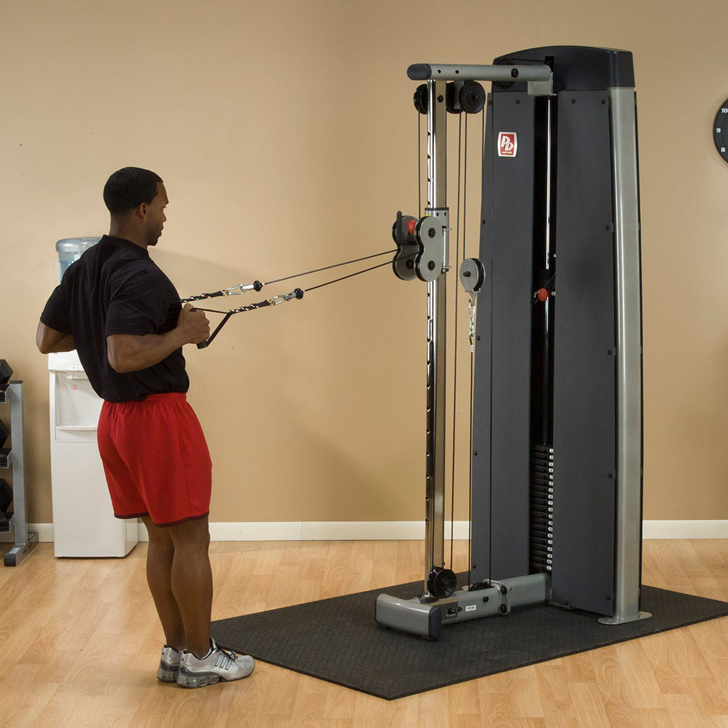 Body-Solid Pro ClubLine ProDual Cable Column, Freestanding (DPCCSF), view 7