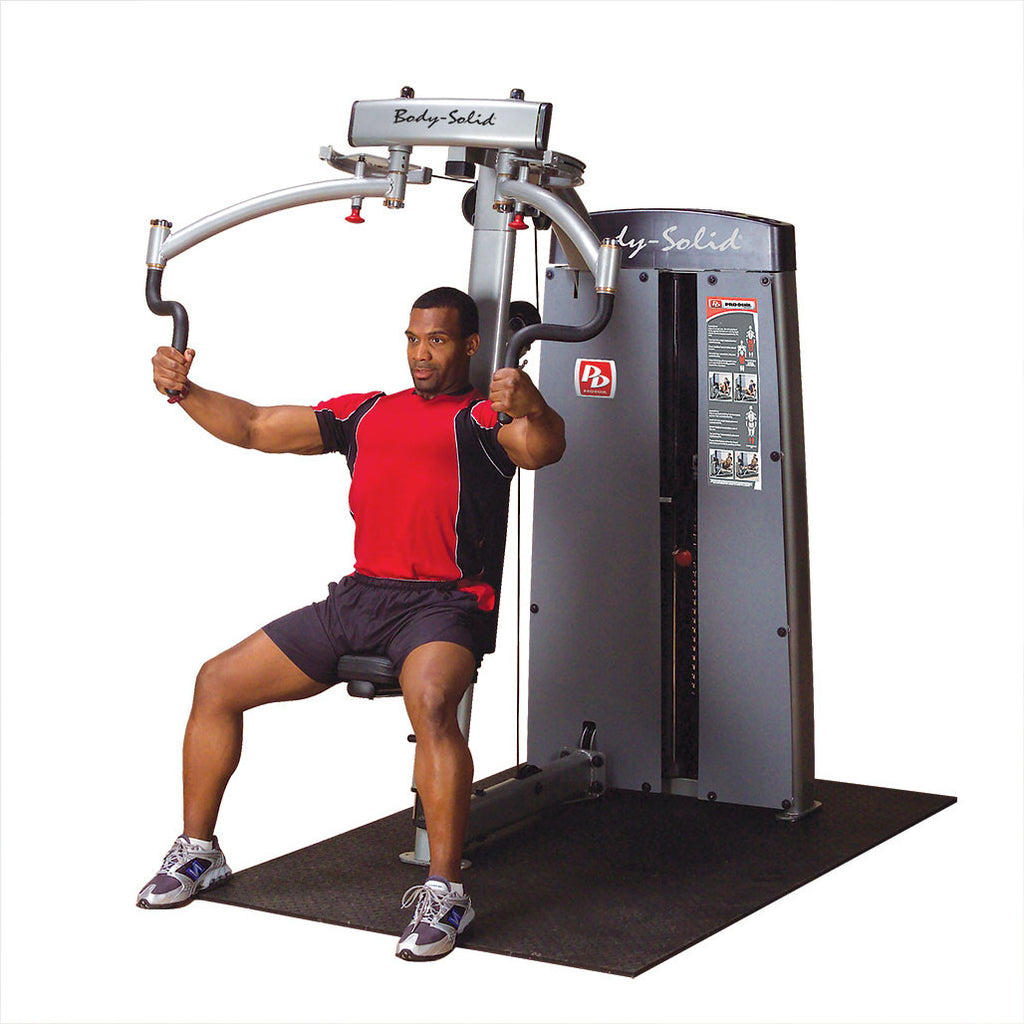 Body-Solid Pro ClubLine ProDual Pec Fly / Rear Delt Machine, Freestanding (DPECSF)