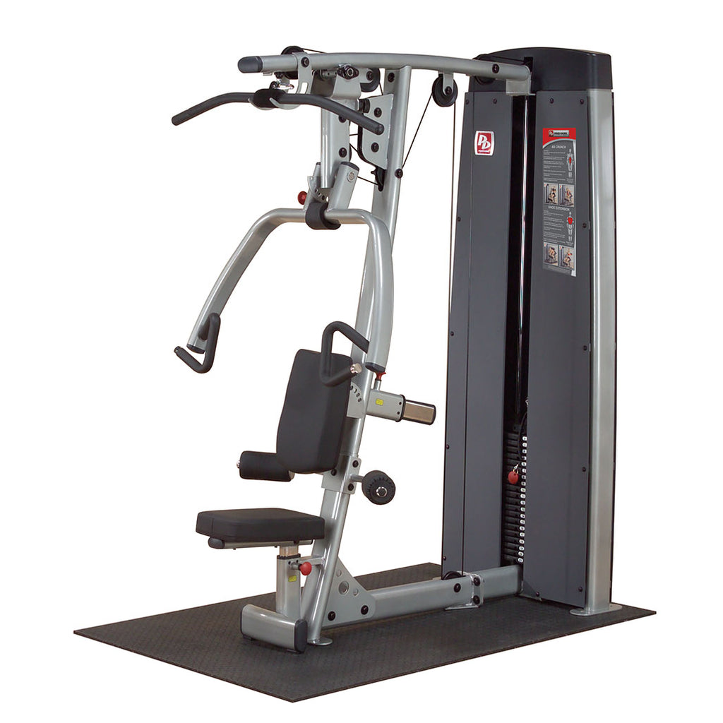 Body-Solid Pro ClubLine ProDual Press / Lat Machine, Freestanding (DPLSSF), view 3