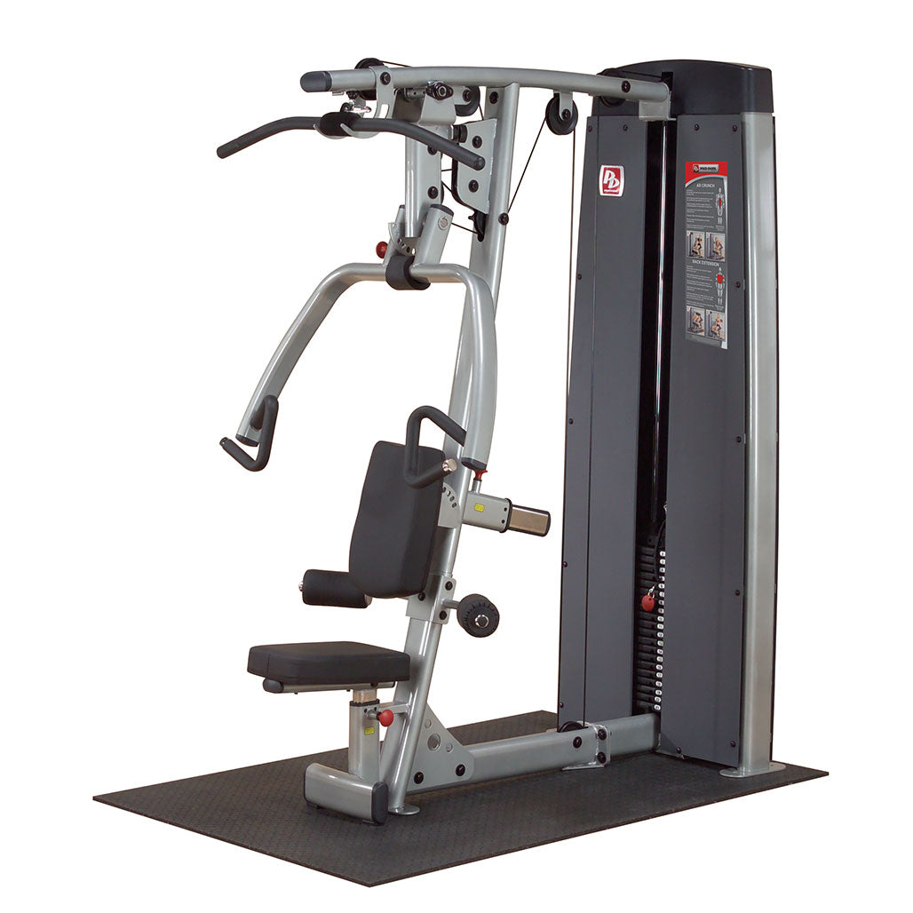 Body-Solid Pro ClubLine ProDual Press / Lat Machine, Freestanding (DPLSSF), view 3