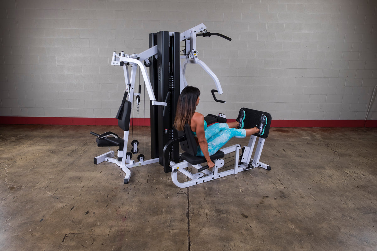 Body-Solid EXM3000LPS Dual-Stack Home Gym with Leg Press, view 3