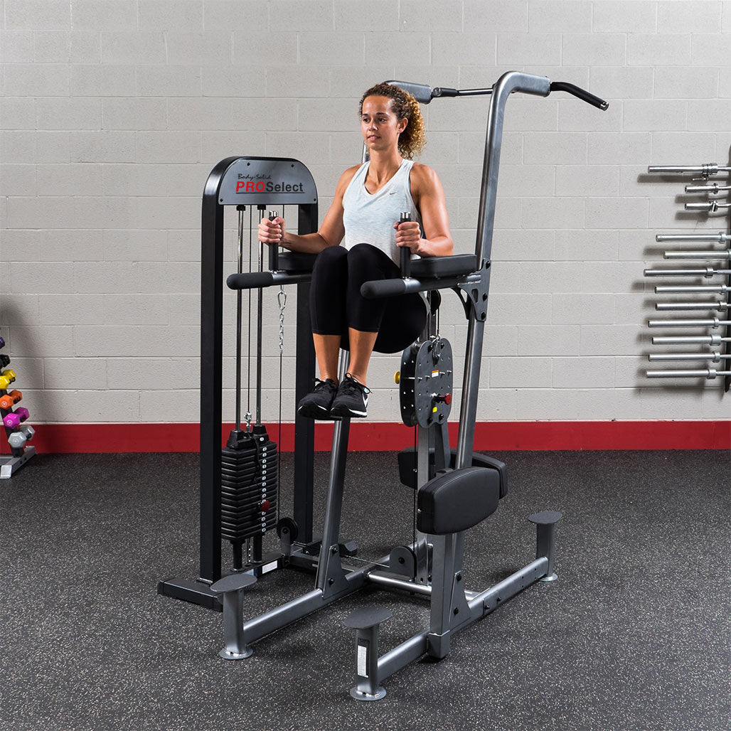 Body-Solid Pro-Select Weight Assisted Chin / Dip Machine FCD-STK, view 3
