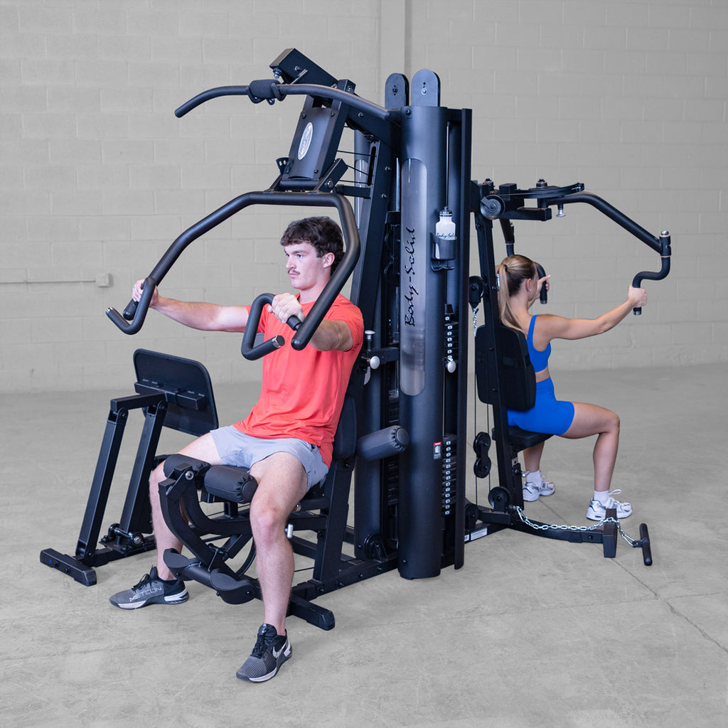 Body-Solid G9B Dual-Stack Home Gym with Leg Press, view 3