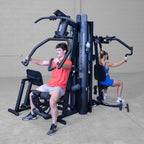 Body-Solid G9B Dual-Stack Home Gym with Leg Press, view 3